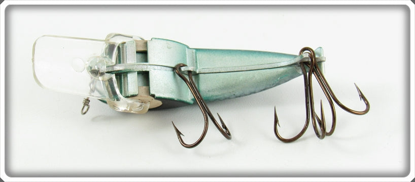 Vintage Unknown Rublex/Garcia Silver Scale Flopy Type Lure For