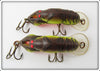 Rebel Yellow & Brown Crawfish Pair