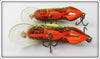 Rebel Yellow & Brown Crawfish Pair