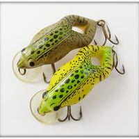 Rebel Gold & Yellow Frog Pair