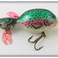 Vintage Renosky Rainbow Trout Double Image Lure