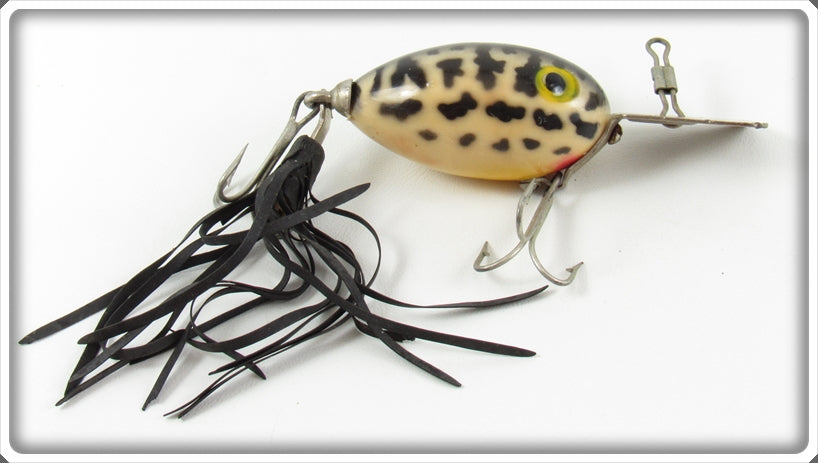 arbo-gaster fishing lure Vintage Fred Arbogast Black Coachdog Arbo-Gaster Lure For Sale