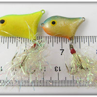 Norman Yellow/Green & White/Blue Front Runner Pair