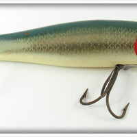 Vintage L & S Bait Co Silver & Blue 9M24 Floater Lure 