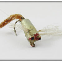 Vintage Peckinpaugh Peck's Silver Dragon Bug Dragonfly Fly Rod Lure