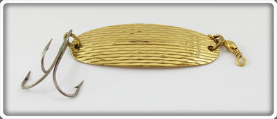 Williams Gold Refining Co Fluted Williams Wabler Spoon Lure 