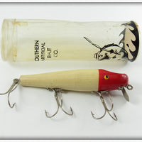 Southern Artificial Bait Co Red & White Pikie In Tube 