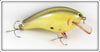 Vintage Bagley Black On Chartreuse Balsa B3 Lure 