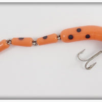Mill's Run Orange With Black Spots Four Section Beno Eel