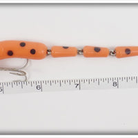 Mill's Run Orange With Black Spots Four Section Beno Eel