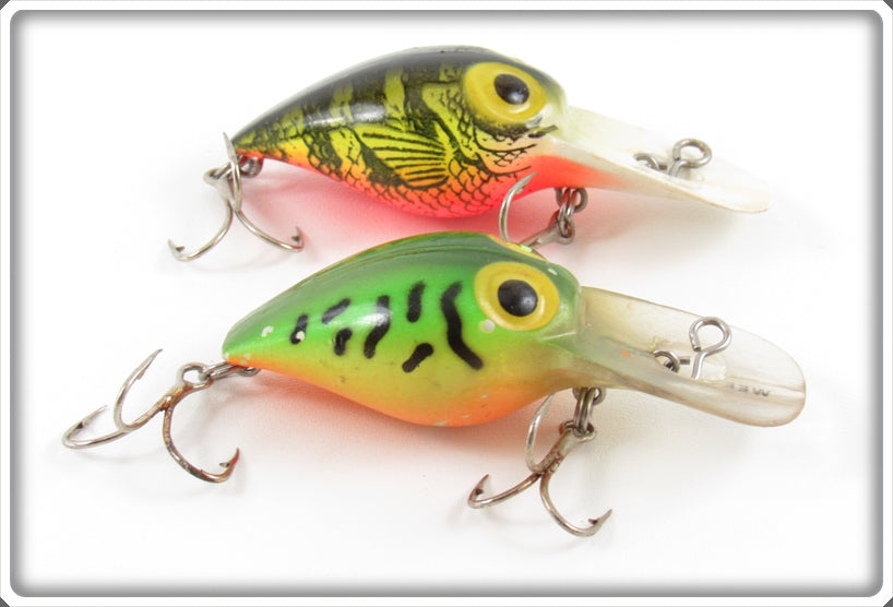 Storm Naturalized Perch & Fire Tiger Wee Wart Lure Pair