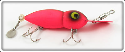 Fluorescent Red & Black Whopper Stopper Hellbender Type Lure