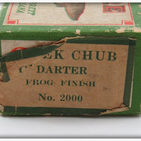 Creek Chub Frog Finish Darter Empty Box