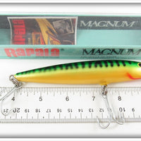 Rapala Green Mackerel Floating Magnum 14 Mag Lure In Box 