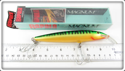 Rapala Green Mackerel Floating Magnum 14 Mag Lure In Box 