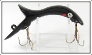 Vintage Shurbite Black Shedevil Lure