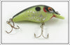 Cotton Cordell Chartreuse & Black With Glitter Big O Lure