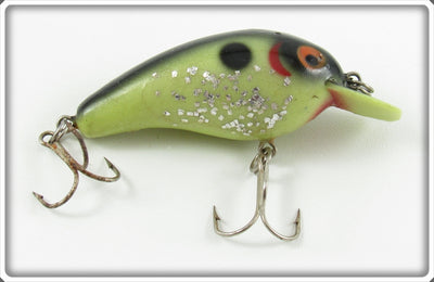 Cotton Cordell Chartreuse & Black With Glitter Big O Lure