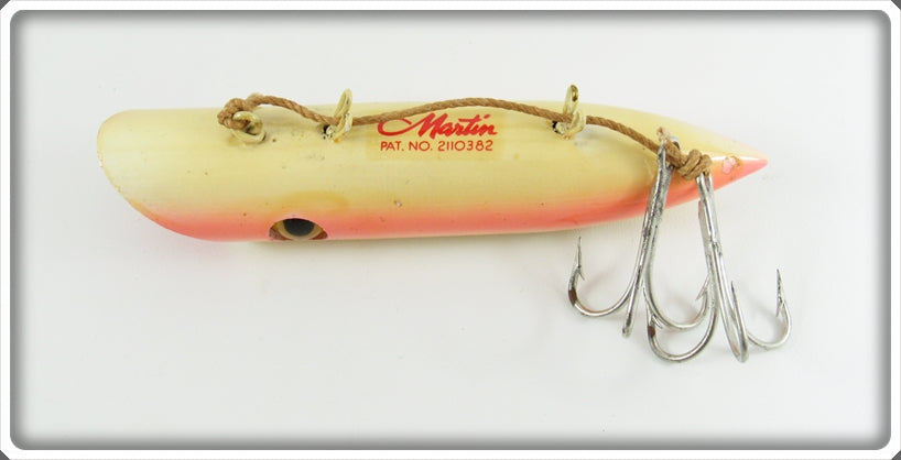 Vintage Martin Pearl Pink 4 1/2 M-4 Salmon Plug In Box For Sale Vintage Martin Pearl Pink 4 1/2 M-4 Salmon Plug In Box For Sale