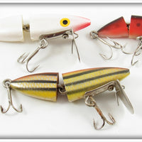 Harrison Hoge Industries Rocky Jr & Super Rocky Lot Of Three Lures