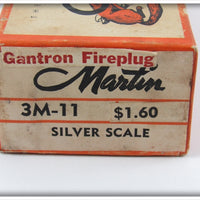 Martin Silver Scale 3M-11 Salmon Plug In Box