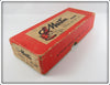 Martin White Red Head 7KS-1 Salmon Plug In Box