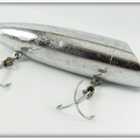 Vintage Alaska Tackle Co Chrome Alaskan Salmon Plug