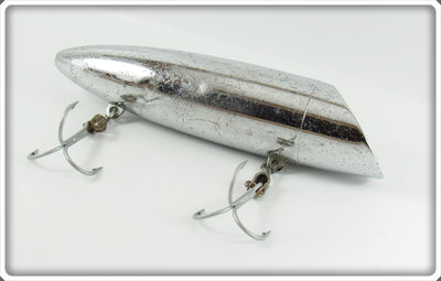 Vintage Alaska Tackle Co Chrome Alaskan Salmon Plug
