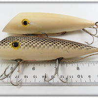 Rosegard Black Scale & Pearl Pink Salmon Plug Pair