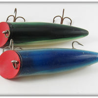 Mac's Lures Green & Blue Mac's Squid Salmon Plug Pair