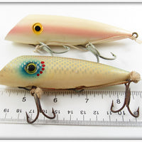 Rosegard Shiner Scale & Pearl Pink Salmon Plug Pair