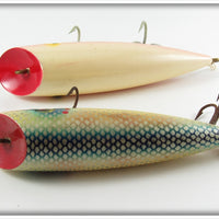 Rosegard Shiner Scale & Pearl Pink Salmon Plug Pair