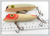 Chix Shiner Scale & White Red Gill Salmon Plug Pair