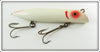 Vintage Wallace Highliner White Red Gill 7" Salmon Plug Lure