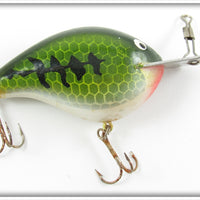 Vintage Bass Catcher Bass Finish Crankbait Lure 