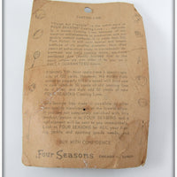 Four Seasons Braided Nylon Casting Line On Card