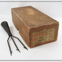 Vintage Pflueger Ekco Frog Spear In Dealer Box