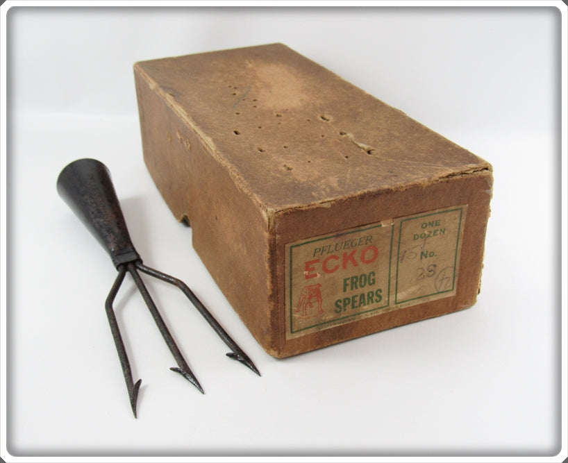 Vintage Pflueger Ekco Frog Spear In Dealer Box