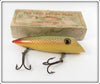Vintage Hanson White Shinner Salmon Plug In Box