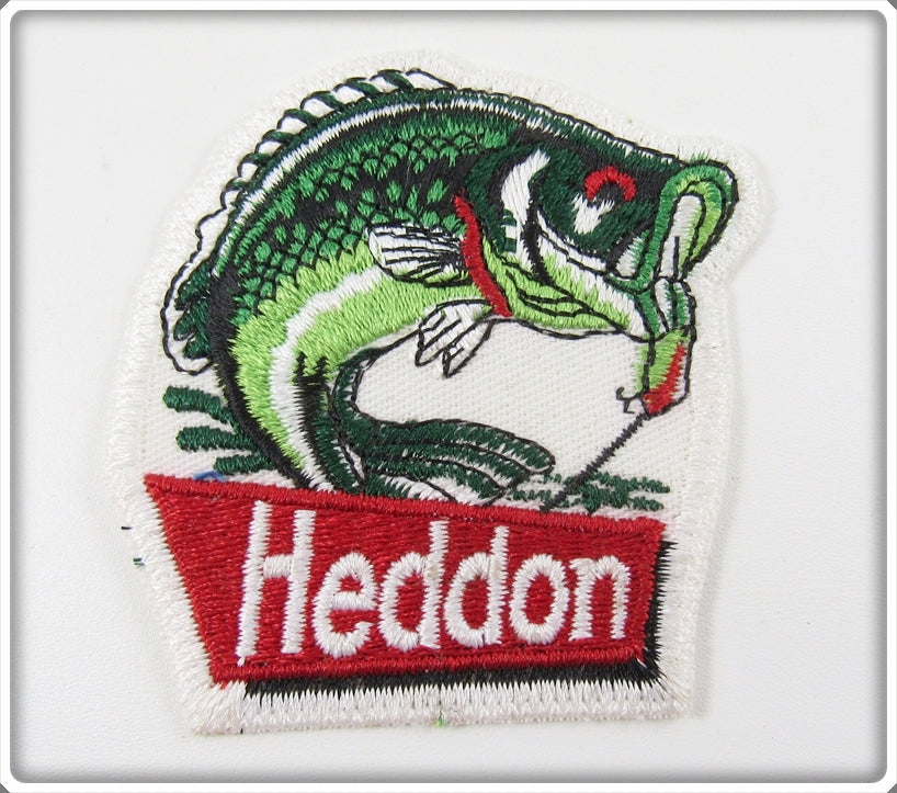 Vintage Heddon Jumping Bass Patch Lure 