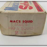 Mac's Lures Mac's Papa Squid Salmon Plug Empty Box