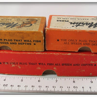 Martin Pearl Red Head, White Red Head & Silver Scale Empty Box Lot Of Three