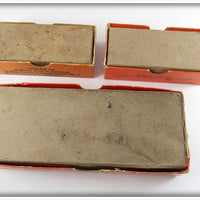 Martin Pearl Red Head, White Red Head & Silver Scale Empty Box Lot Of Three