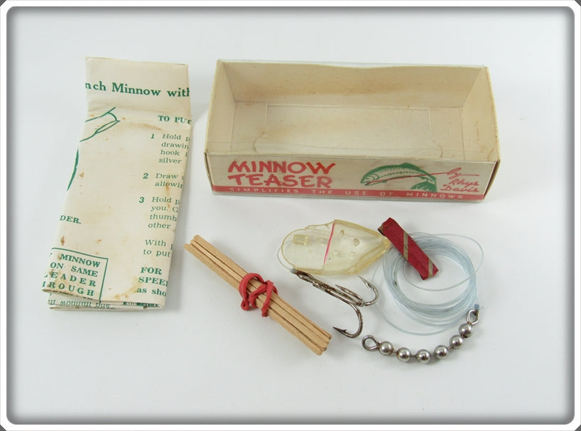 Vintage Rhys Davis Minnow Teaser In Box 