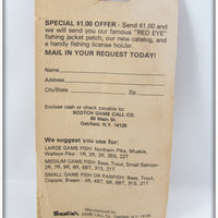 Scotch Game Call Co Hofschneider Red Eye On Card