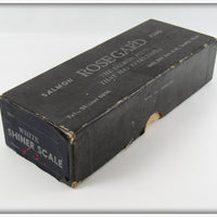 Rosegard White Shiner Scale Salmon Plug In Box
