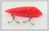 Vintage Tradewinds Inc Red Zimmy Plastic Salmon Plug 