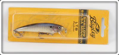 Bagley LTB Exclusive Shallow Balsa Minnow Lure On Card