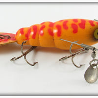 Vintage Blakemore Yellow & Orange Crab Lure