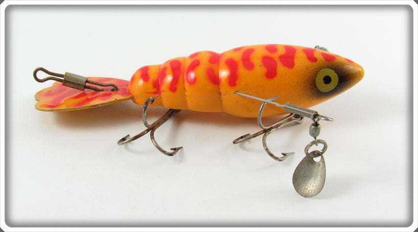 Vintage Blakemore Yellow & Orange Crab Lure